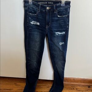 American Eagle Outfitters Women's Blue Jeans